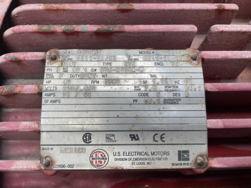 682 GPM ITT Bell & Gossett, centrifugal pump, 40 HP - Image 8