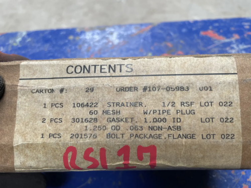 1/2" Parker RS #106422, strainer - Image 4