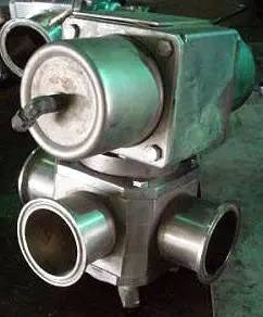 Alfa-Laval Koltek, 3-Way Stainless Steel air actuated shutter valve - Image 4
