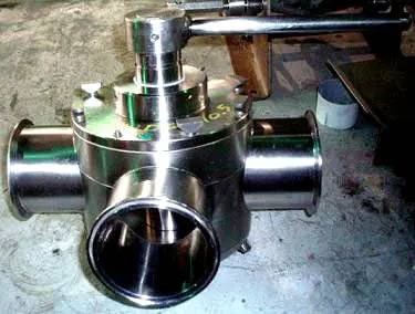 4" Alfa-Laval #Koltek, Stainless Steel 3-way shutter valve - Image 3