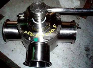 4" Alfa-Laval #Koltek, Stainless Steel 3-way shutter valve - Image 7