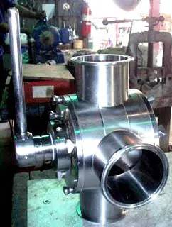 4" Alfa-Laval #Koltek, Stainless Steel 3-way shutter valve - Image 8