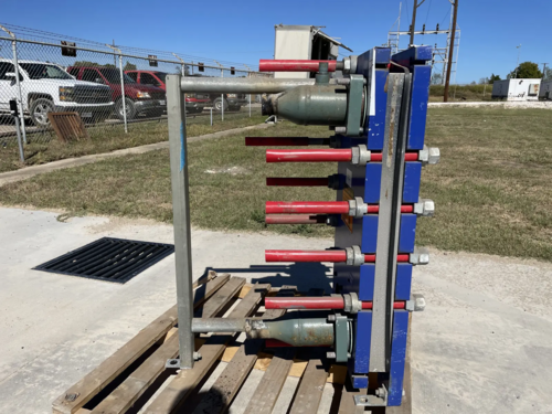 46 sq.ft. Alfa Laval #M10-BWFD, plate heat exchanger, 300 psi, 2013 (15 available) - Image 2