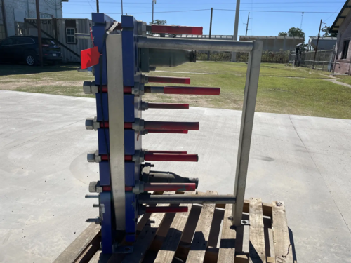 46 sq.ft. Alfa Laval #M10-BWFD, plate heat exchanger, 300 psi, 2013 (15 available) - Image 6