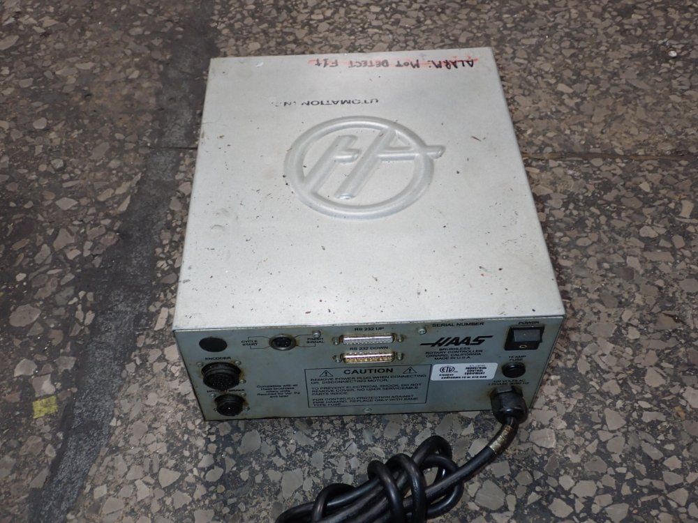 Haas Brushless Rotary Control, 15 A., 2012, AS IS - Image 3