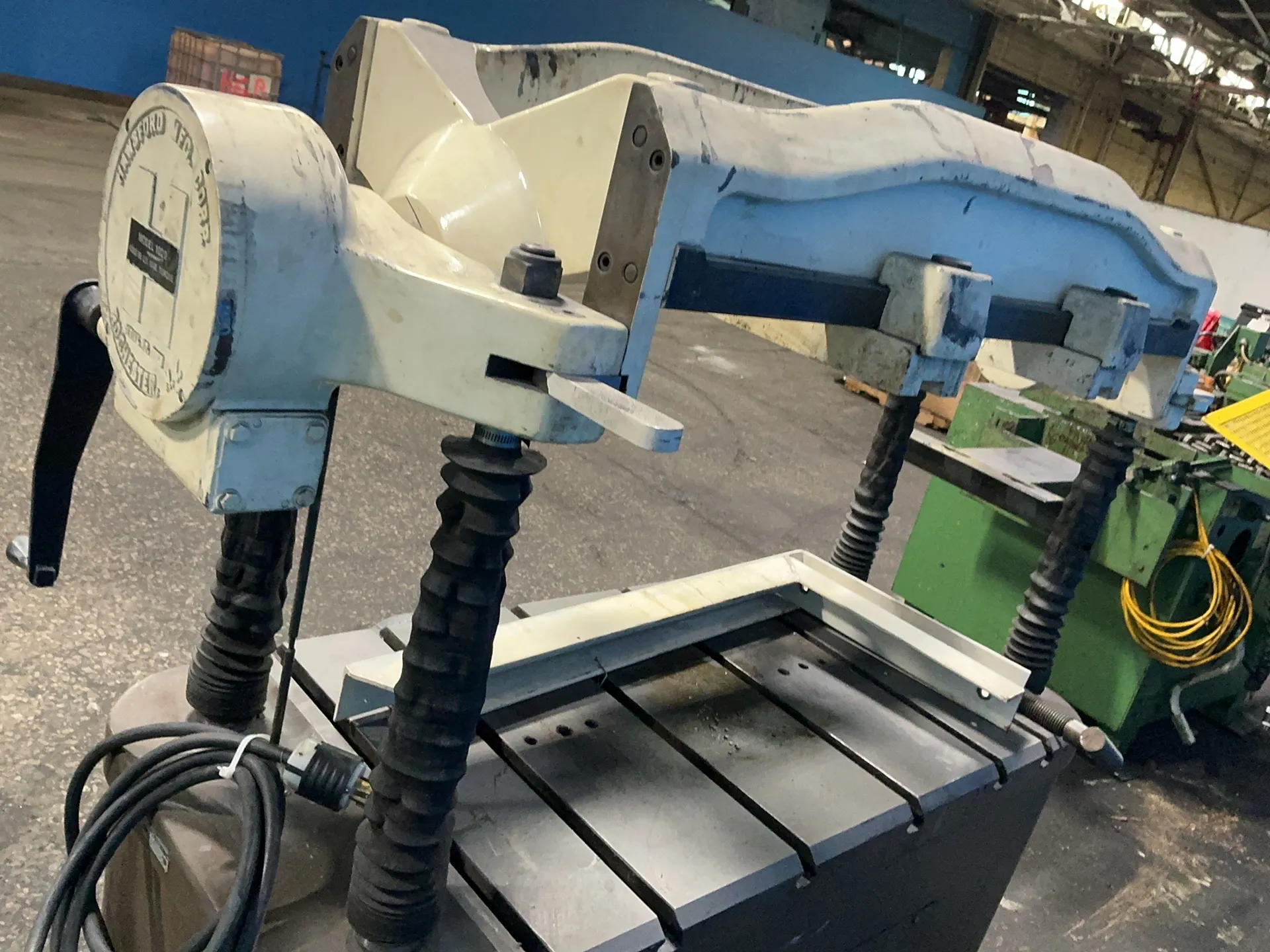 4000 lb. Hansford Davis #1020, Die Handler, 25" x 43" table, 1.5 HP - Image 5