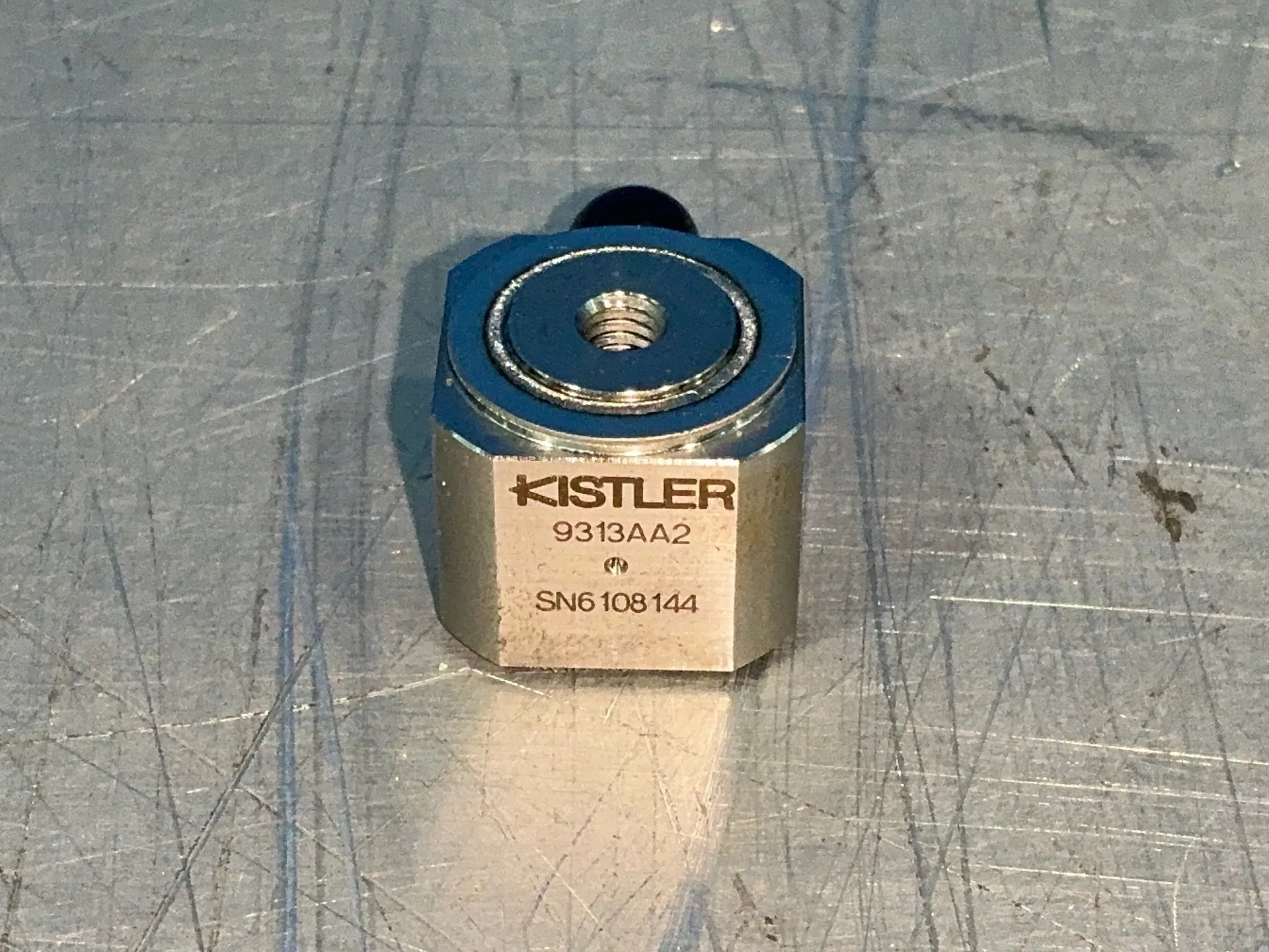 Kistler #9313AA2, Piezoelectric Press Force Load Cell, 0-4,500 LBF Range - Image 3