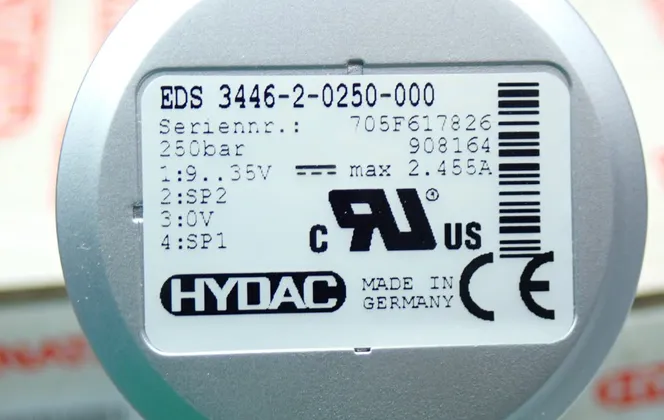 Hydac #908164, EDS400 Pressure Switch, Never Used (6 available) - Image 5
