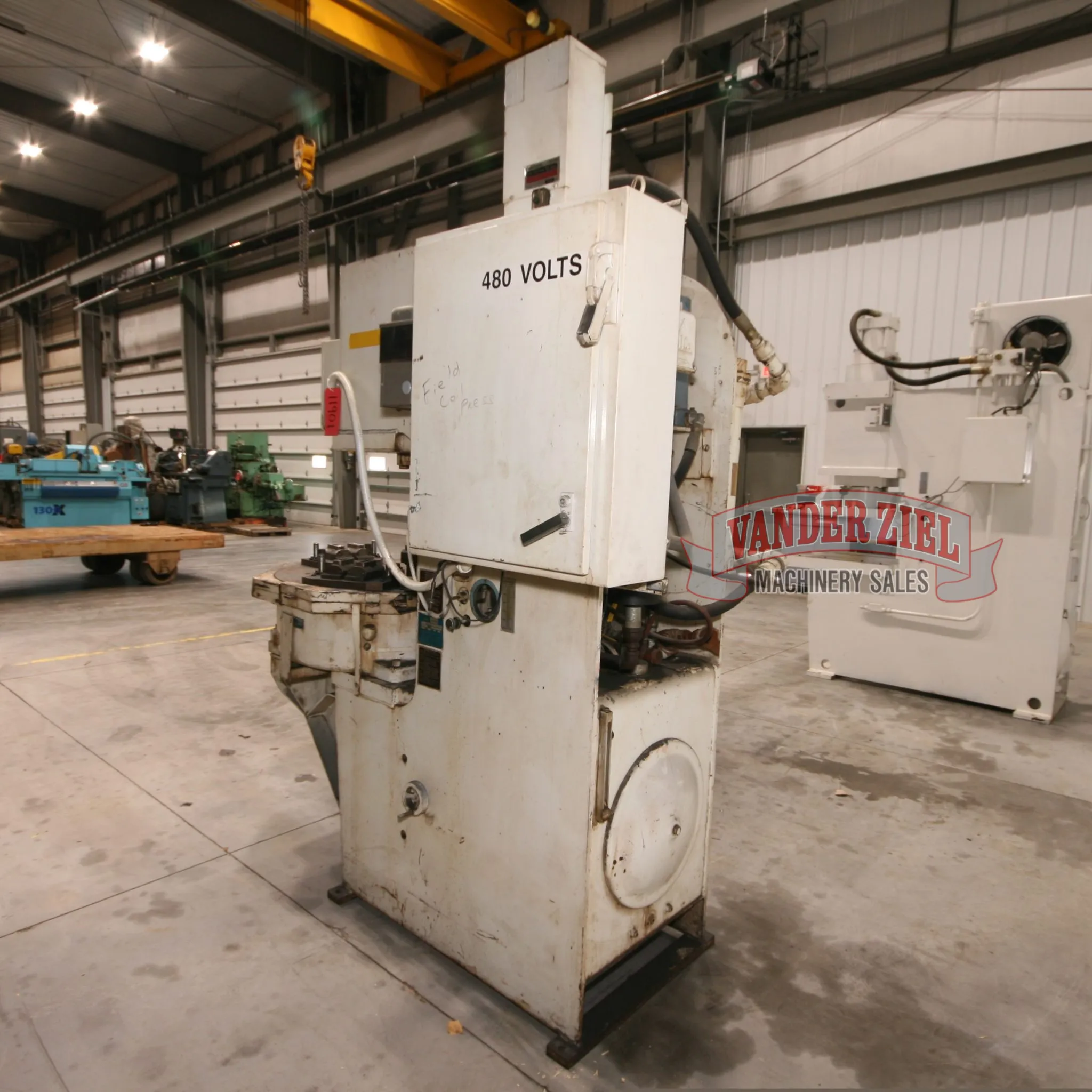 20 Ton, Abex Denison #FH20, press, 12" stroke, 21" daylight, 10" throat, #11901 - Image 3