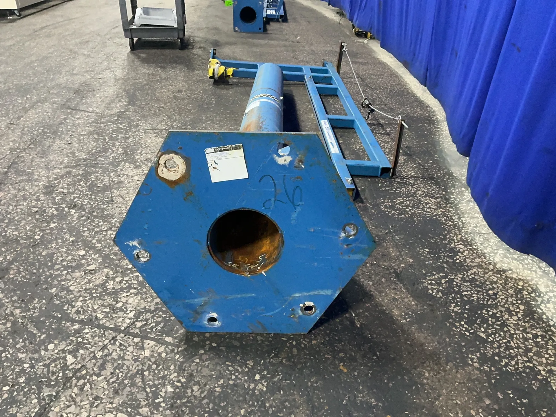 .25 Ton, Gorbel Jib Crane, 7' Span, 8" Column Width - Image 4
