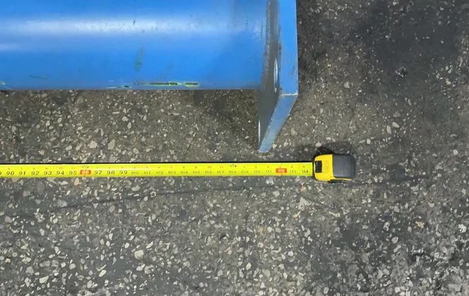 .125 Ton, Gorbel #SS99039, Jib Crane, 103" Span, 108" Column Height, 8" Column Width - Image 8