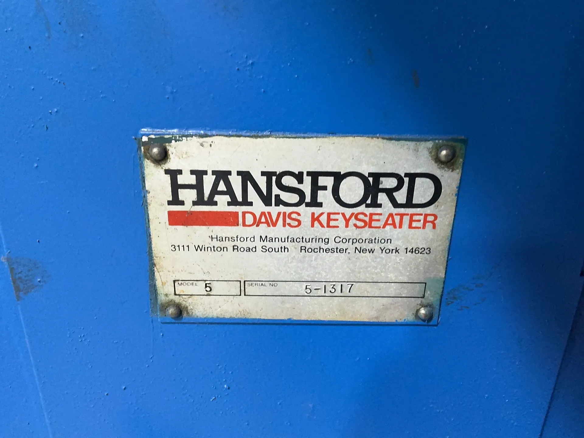 20" x 31" Hansford Davis #5, Keyseater - Image 1