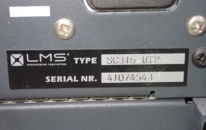 LMS #SC316-UTP, Chassis Dynamometer - Image 7