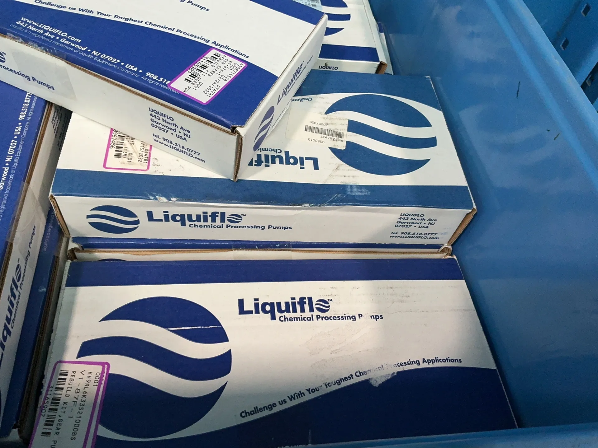 Liquiflo #KH7RL6K3B101000US, H-Series Repair Kits, 8 Boxes, Never Used - Image 6