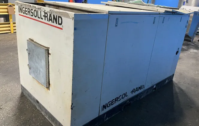 446 CFM, Ingersoll-Rand #SSR-EP100, Rotary Screw Air Compressor, 100 HP, Intellisys Control, 1992 - Image 4
