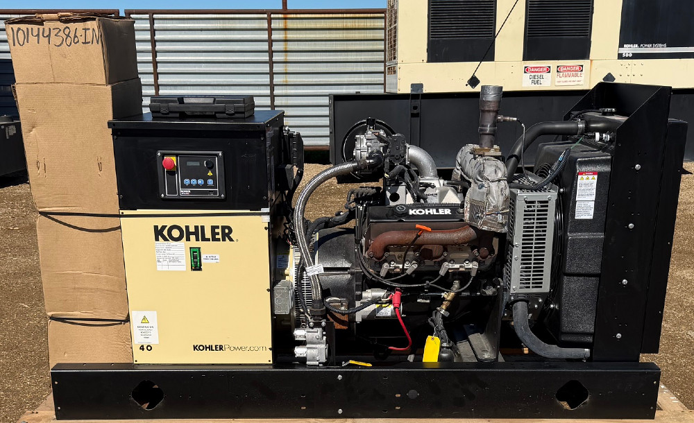 40 KW Kohler #40KG, Natural Gas / Propane Generator, 120/240 Volts - Image 2