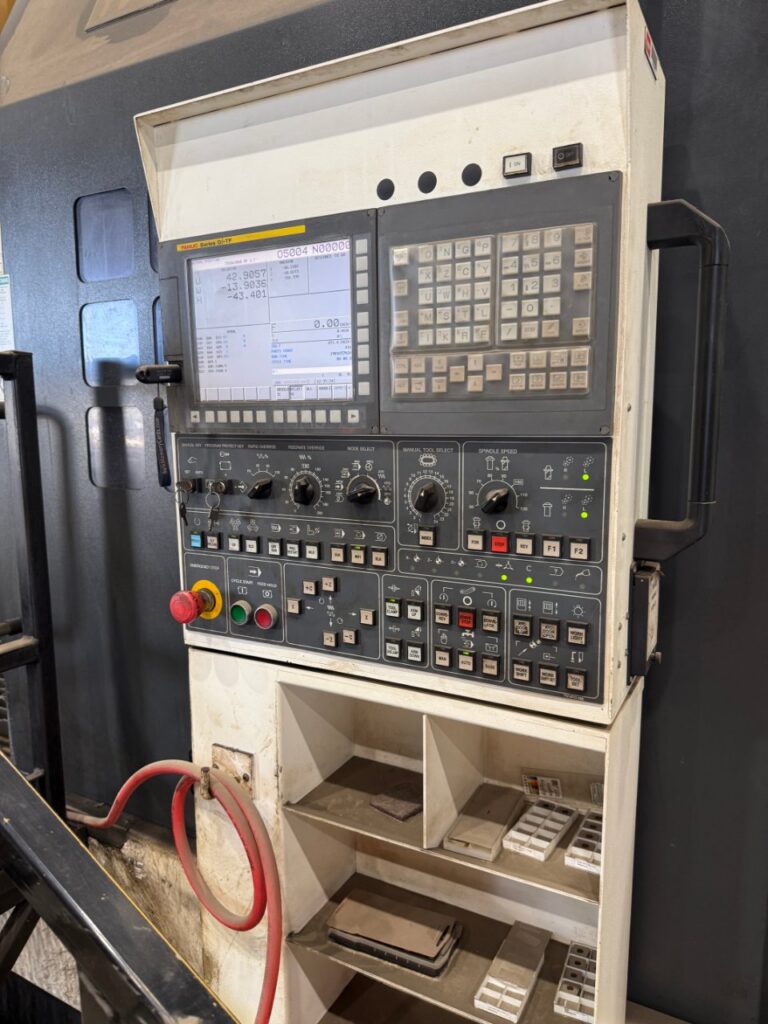 70.8" YouJi #YV-1600ATC+C, CNC vertical lathe, Fanuc 0iTF, 78.4" swing, 62.99" table diameter, 2018 - Image 9