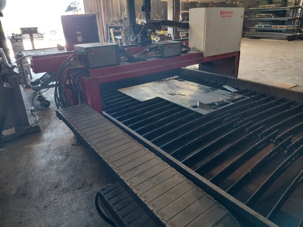 Victory #5x10, CNC plasma table with Hypertherm XPR300, 5' x 10' table, Edge Connect TC Control, 2022 - Image 7
