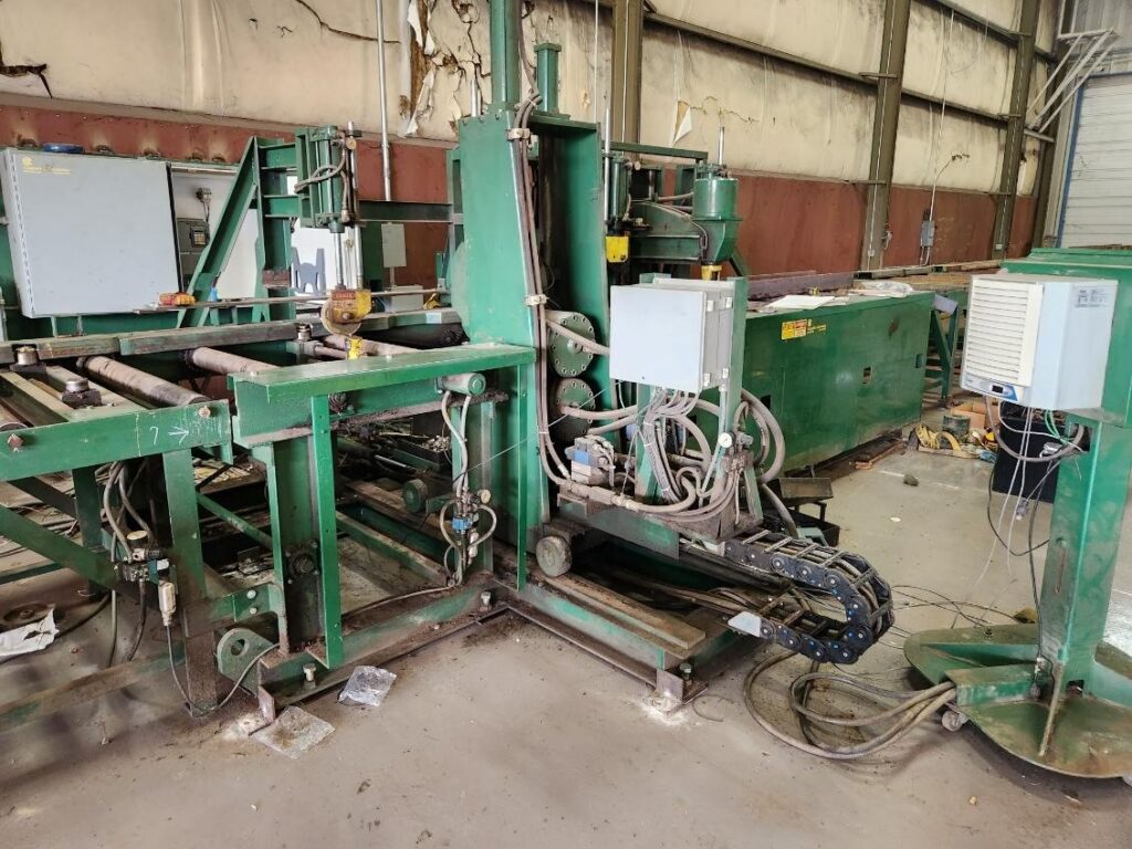 115 Ton, Controlled Automation #BFC-530, beam punch line, 30" web throat - Image 3