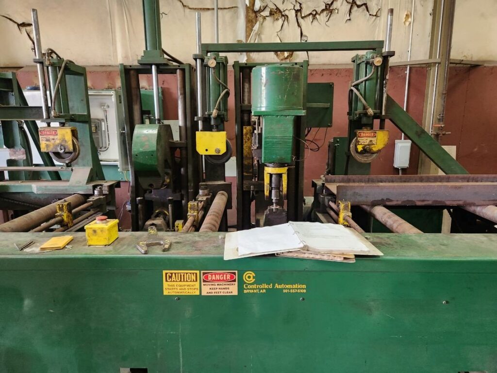 115 Ton, Controlled Automation #BFC-530, beam punch line, 30" web throat - Image 5