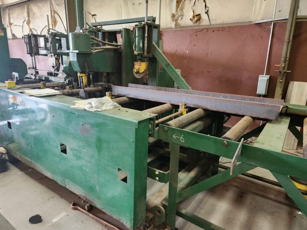 115 Ton, Controlled Automation #BFC-530, beam punch line, 30" web throat - Image 6