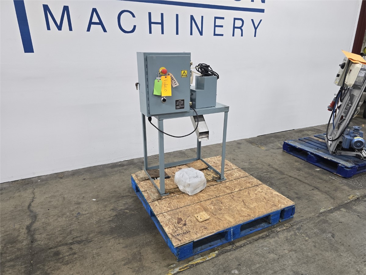 2" Wide Davis Standard #PK-102, lab strand pelletizer, 18 knife helical rotor, 37" in-feed height, 230/1/60 - Image 2