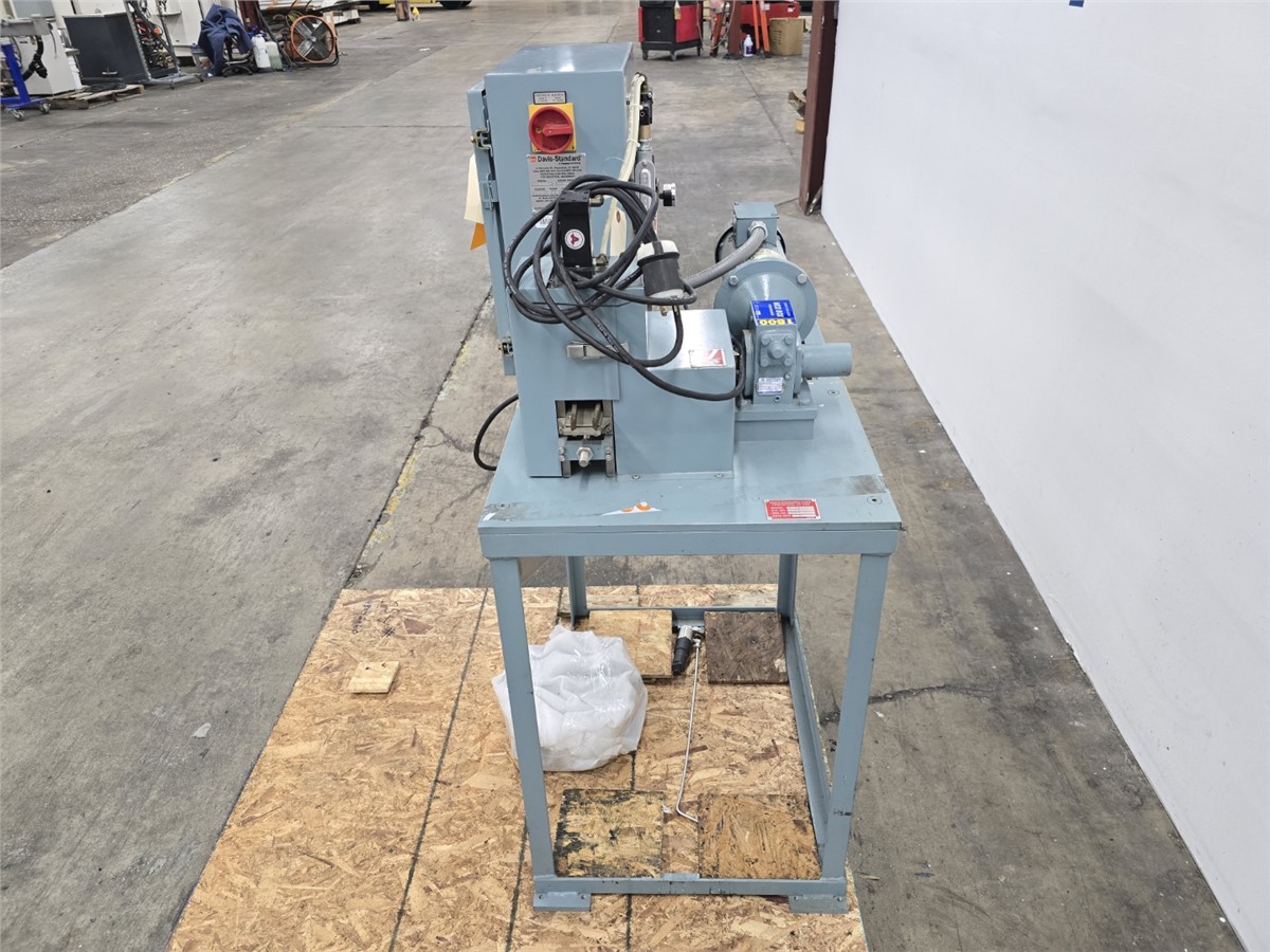 2" Wide Davis Standard #PK-102, lab strand pelletizer, 18 knife helical rotor, 37" in-feed height, 230/1/60 - Image 5