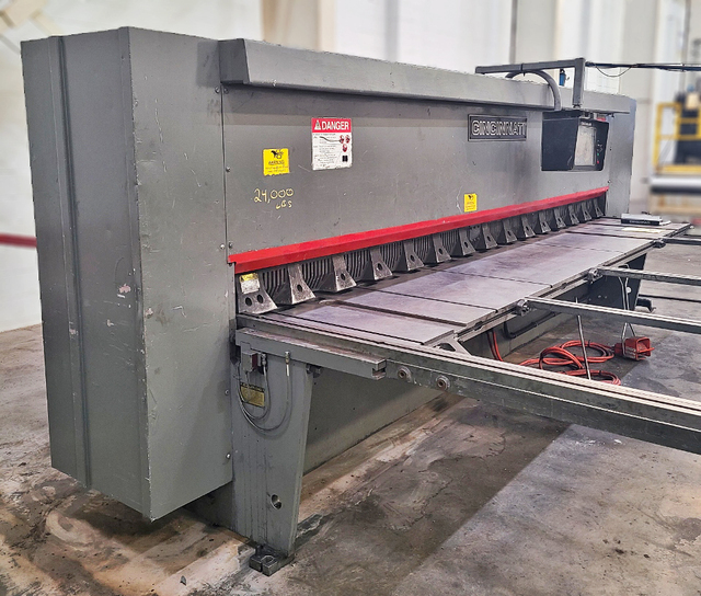 1/4" x 14' Cincinnati #250-HS-14, Hydraulic Power Squaring Shear, 48" Back Gauge, 52/16 SPM, 15 HP, 2015 - Image 5