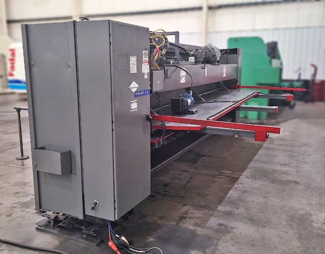 1/4" x 14' Cincinnati #250-HS-14, Hydraulic Power Squaring Shear, 48" Back Gauge, 52/16 SPM, 15 HP, 2015 - Image 6