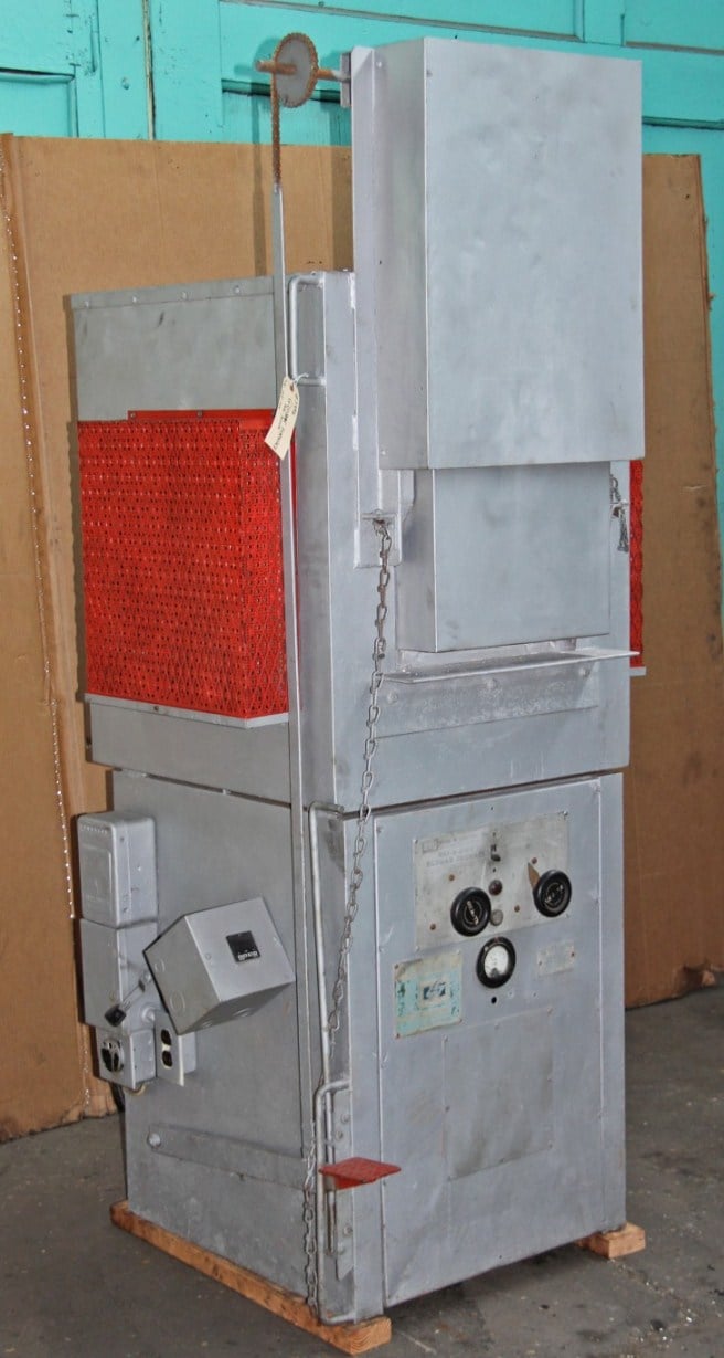 10" width x 9" H x 18" D Blue M #RG-3005, Rad-O-Glow Globar Furnace, 2500°, 230 V., Single Ph. - Image 5