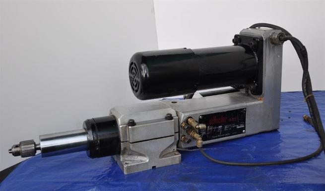 Sugino #ESEBP-W1B10U, Self Feeder Drill Head, Hydro-Speed Regulator, 1/2" Chuck, 1/4 HP, 1,200 RPM, 3 Ph. - Image 2