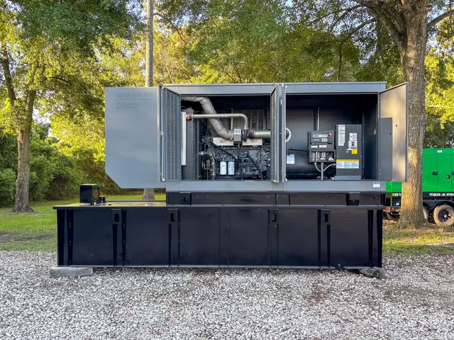 275 KW Generac #SD0275, diesel generator set, enclosed, 120/208 Volts, 3 phase, 2013 - Image 3