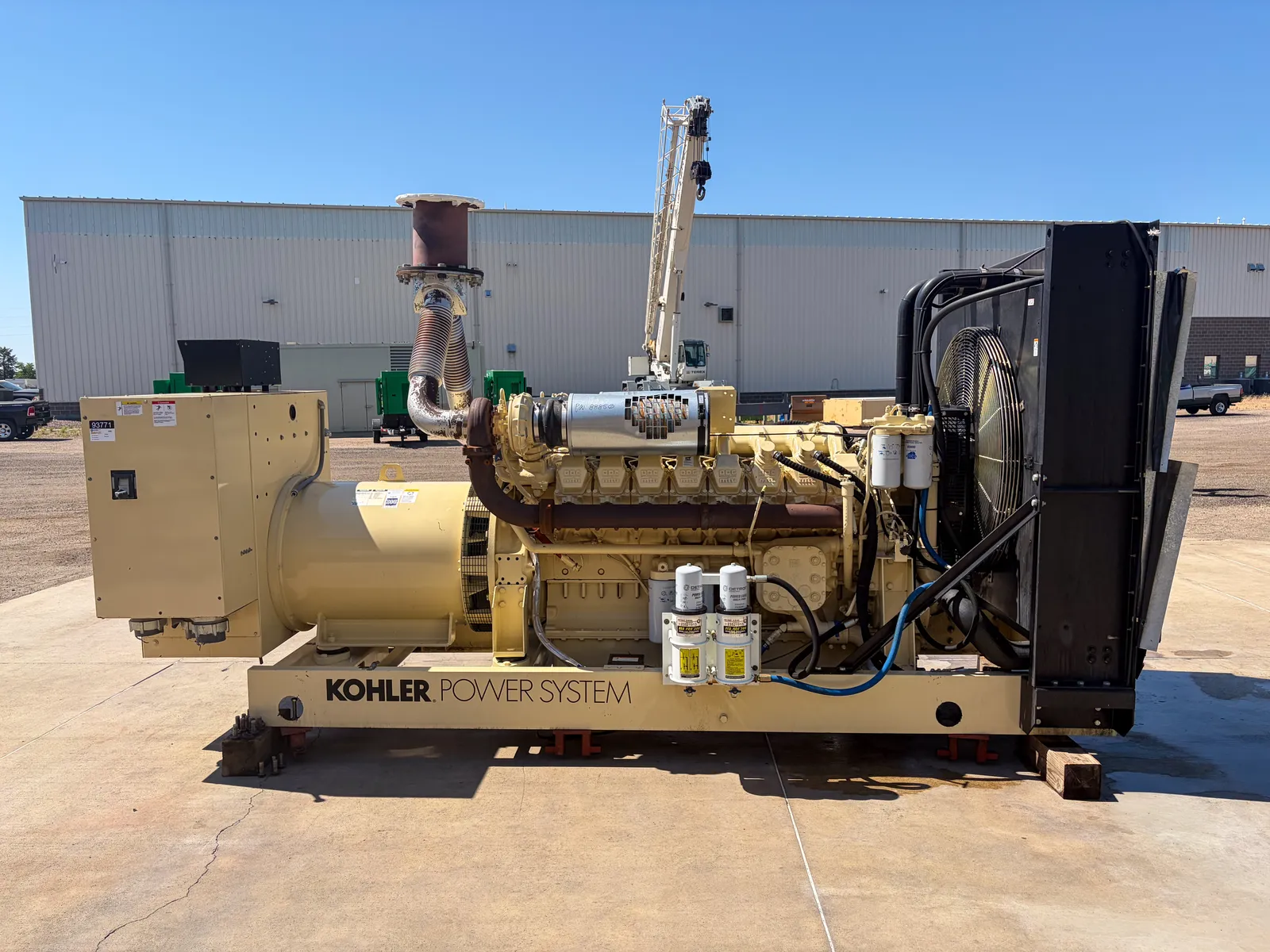 810 kW Kohler/Rehlko, Diesel generator, 699 hours, 277/480 Volts, 3 phase - Image 3