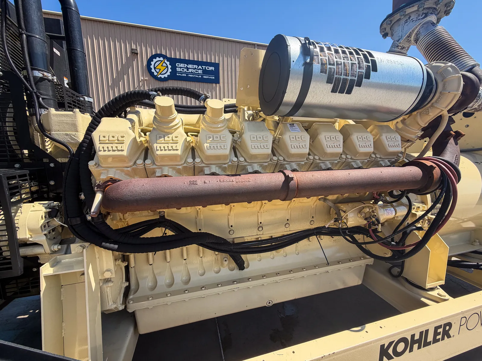 810 kW Kohler/Rehlko, Diesel generator, 699 hours, 277/480 Volts, 3 phase - Image 4