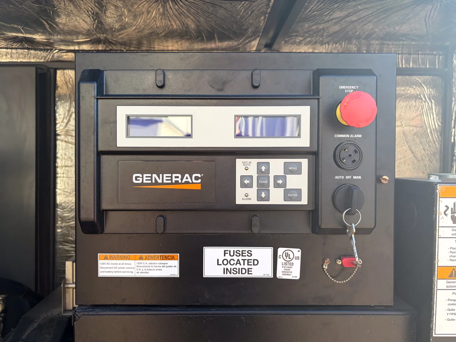 100 KW Generac #13408271000, natural gas generator set, weatherproof/SAE enclosure, 208 Volts, 3 phase, 1 - Image 6