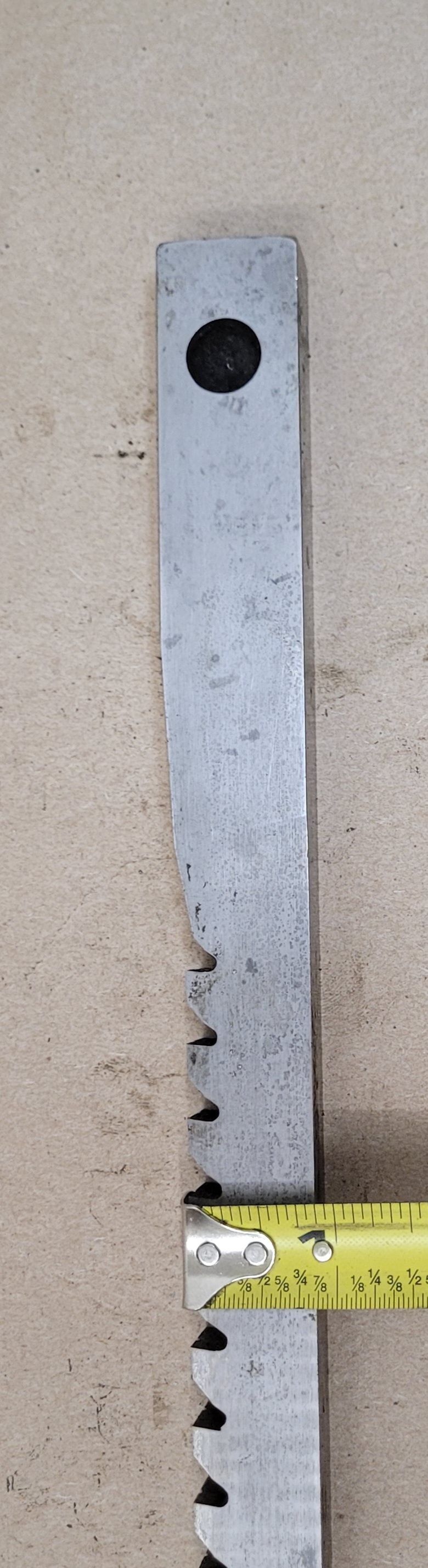 Davis, keyseater broach, 5/8" width, 7/8" height, 1/2" pitch, 27-3/8" OAL - Image 6