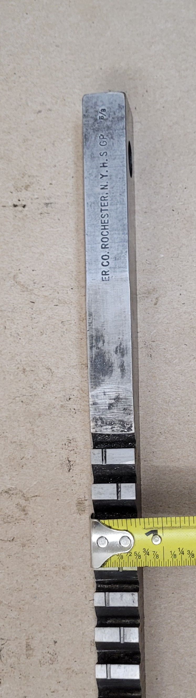 Davis, keyseater broach, 5/8" width, 7/8" height, 1/2" pitch, 27-3/8" OAL - Image 7