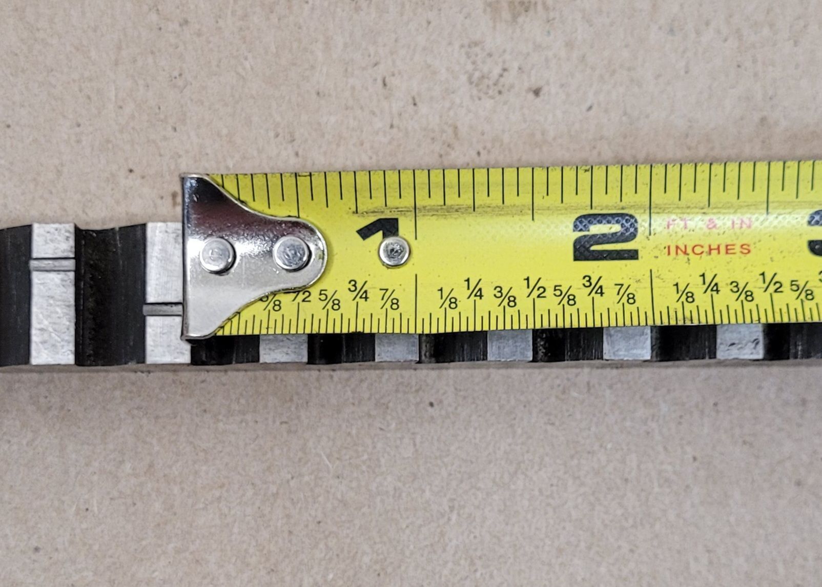 Davis, keyseater broach, 5/8" width, 7/8" height, 1/2" pitch, 27-3/8" OAL - Image 8