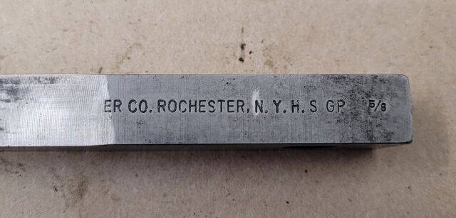 Davis, keyseater broach, 5/8" width, 7/8" height, 1/2" pitch, 27-3/8" OAL - Image 9