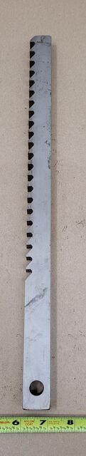 Hansford Davis #D-4016, keyseater broach, 5/8" width, 1" height, 1/2" pitch, 16" length - Image 6
