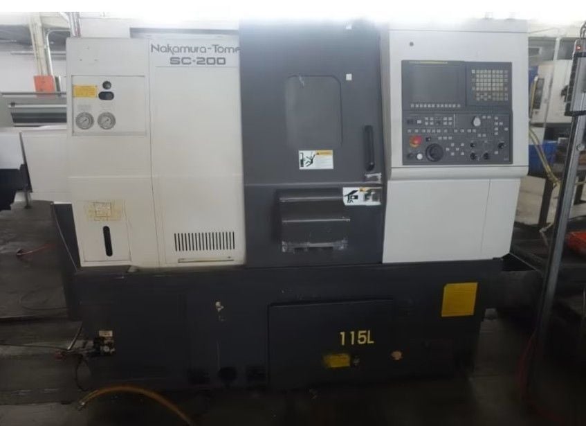 Nakamura -Tome #SC-200MY, CNC turning center, 15.4" swing, 8" chuck, 2-9/16" bar, Y-axis, live tool, Fanuc - Image 1