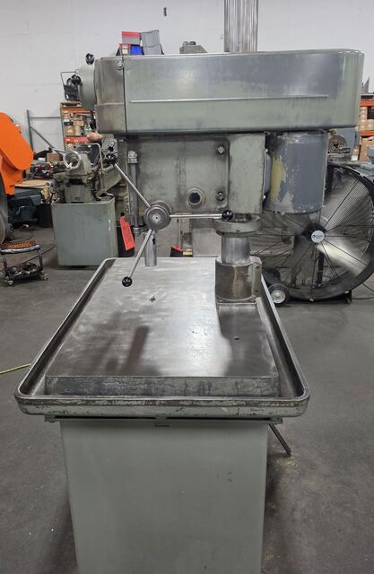Clausing #2287, single spindle drill press, 20" throat, 1-1/4" capacity, 150-2000 RPM, 1.5 HP, #3MT, 460 V. - Image 5