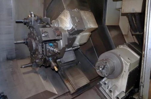 Okuma #LB3000EXII-MYW, 5-Axis CNC Lathe, 10.24" X, 4.53" Y, 39.76" Z, 22.8" swing, 31.5" machining length - Image 4