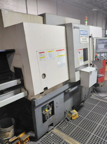 Okuma #Genos-L300MY, CNC Lathe, 20.4" swing, 17.7" machining length, 11.81" turning diameter, 3000 RPM, live - Image 5