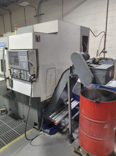 Okuma #Genos-L300MY, CNC Lathe, 20.4" swing, 17.7" machining length, 11.81" turning diameter, 3000 RPM, live - Image 6