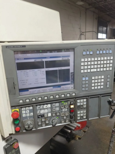 Okuma #Genos-L300MY, CNC Lathe, 20.4" swing, 17.7" machining length, 11.81" turning diameter, 3000 RPM, live - Image 7