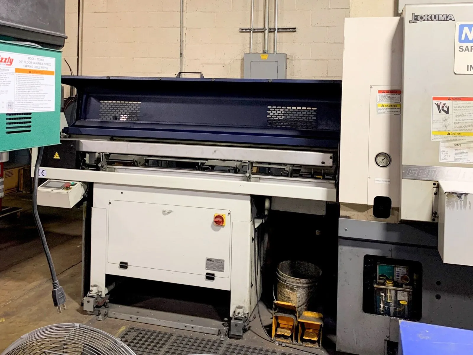 Okuma #Genos-L300MY, CNC Lathe, 20.4" swing, 17.7" machining length, 11.81" turning diameter, 3000 RPM, live - Image 10