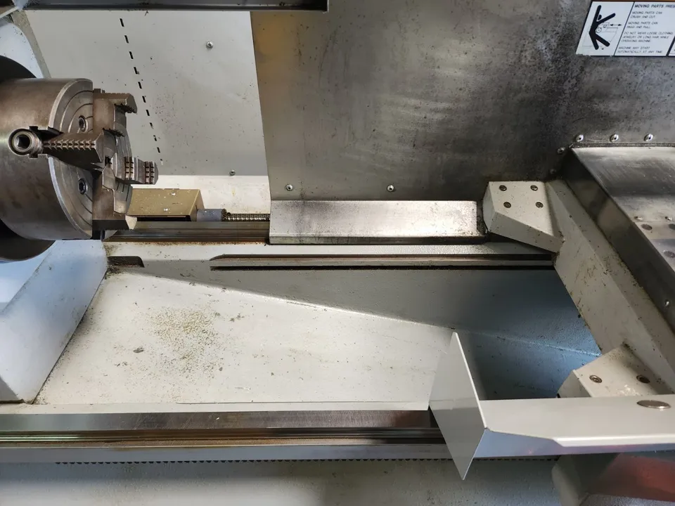 Haas #TL-1, CNC Lathe, 20" swing, 30" machining length, 16" turning diameter, 8" chuck, 12 HP, 2000 RPM, 2004 - Image 4