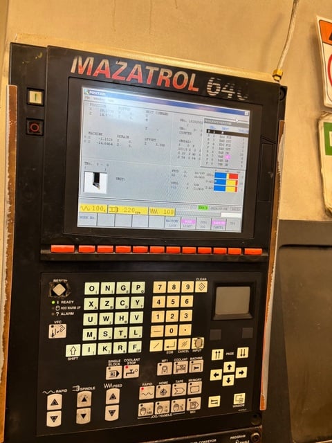 Mazak #Slant-Turn-450, CNC Lathe, 28.1" swing, 40" machining length, 24" turning diameter, 12" chuck, 40 HP - Image 4
