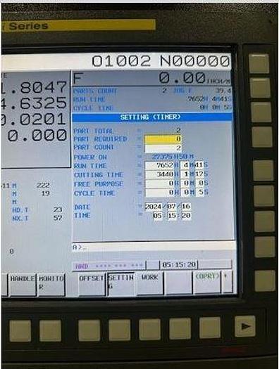 Daewoo Doosan #HC400-II, Horizontal Machining Center, 23.6" X, 22" Y, 22.2" Z, 15.7" x 15.7" pallet, 25 HP - Image 7